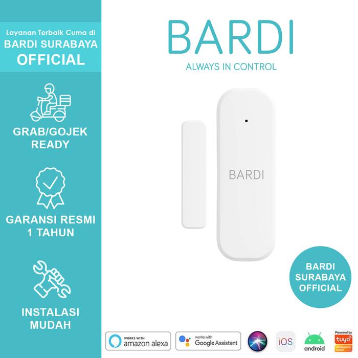 Gambar BARDI Smart Zigbee Door Sensor Window Sensor Door & Window Sensor Pintu Jendela - DoorSensor Only dari BARDI Surabaya Official Kota Surabaya Tokopedia