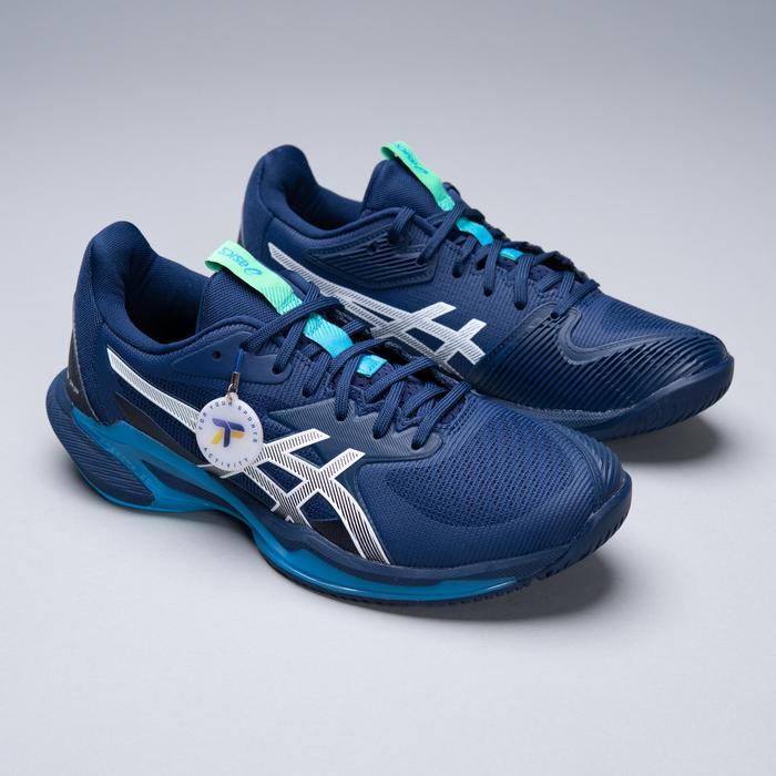 Sepatu Tenis Tennis Shoes ASICS Solution Speed FF Blue Expanse/White 46  di Atp Sports Tokopedia