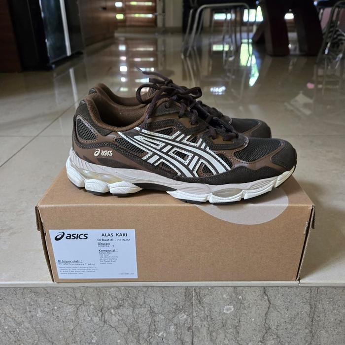 Gambar Asics Gel-NYC Black Coffee Feather Grey 42,5 dari DonRez undefined Tokopedia