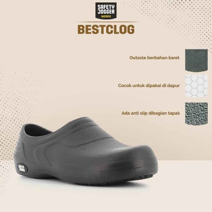 Gambar Safety Jogger BESTCLOG / Sepatu Chef Kitchen F&B Anti Slip - 37 dari Tokoo ayyara undefined 5 Tokopedia