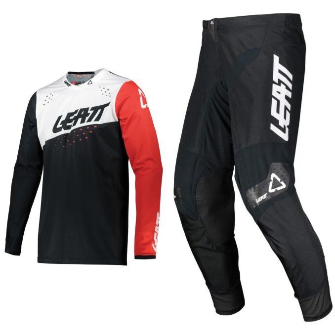 Gambar Promo Jersey Set Leatt Moto 4.5 Black White / Jersey Set Mx Enduro Gtx Best Quality - 30 dari G-G Automotive undefined Tokopedia