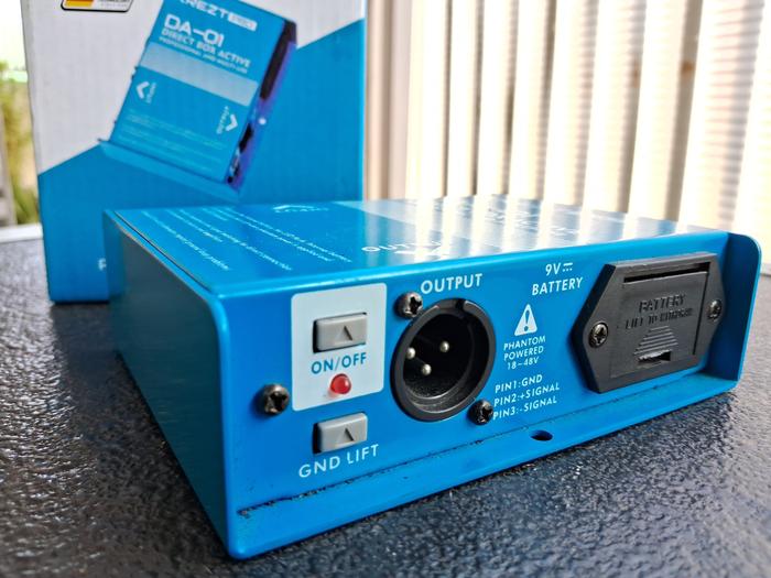Gambar DI BOX / Direct Injection Box / Direct Box Krezt Pro Audio Sound System for Gitar Bass Keyboard Sequencer Piano Drum Electric dari Gus Bas Toko Audio undefined Tokopedia