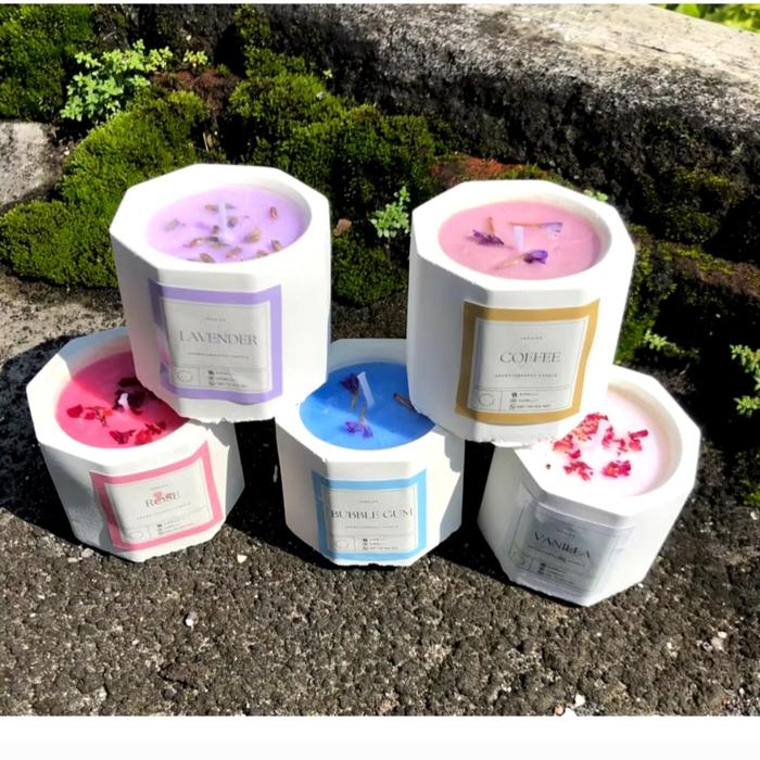 Gambar LILIN AROMATERAPI| SCENTED CANDLE POT | [BOX + LILIN] dari AKN BLITAR undefined Tokopedia