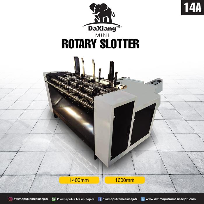 Gambar Mini Rotary Slotter / Coak Karton Box - 1400mm dari Dwimaputra Mesin Sejati undefined Tokopedia