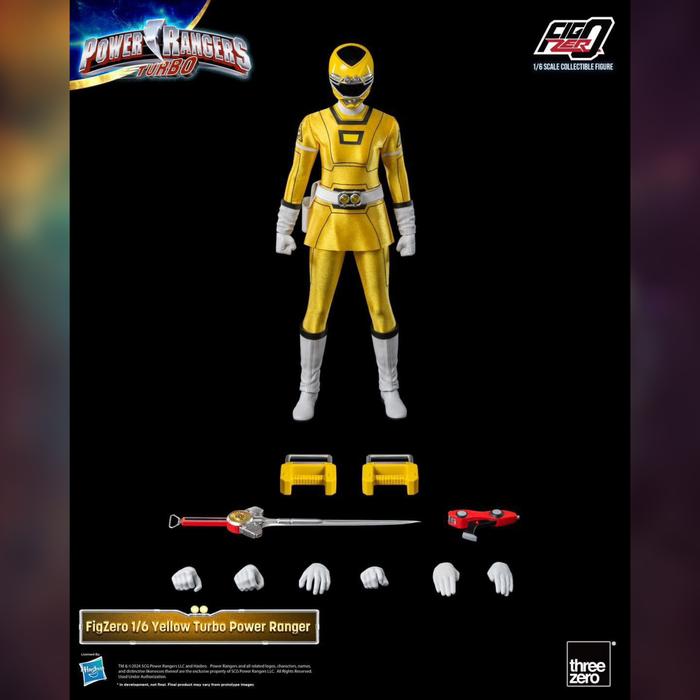 Gambar DP PO ThreeZero 1/6 FigZero Turbo Yellow Ranger - Turbo Power Rangers 816 dari YOC Hot Toys undefined Tokopedia