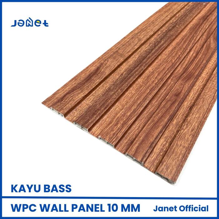 Gambar WPC Wall Panel 3 meter 300cm X 15cm X 1cm | pvc Wallpanel Wood Panel Panel Dinding Janet Official - kayu bass, 290cm dari Janet.id undefined Tokopedia