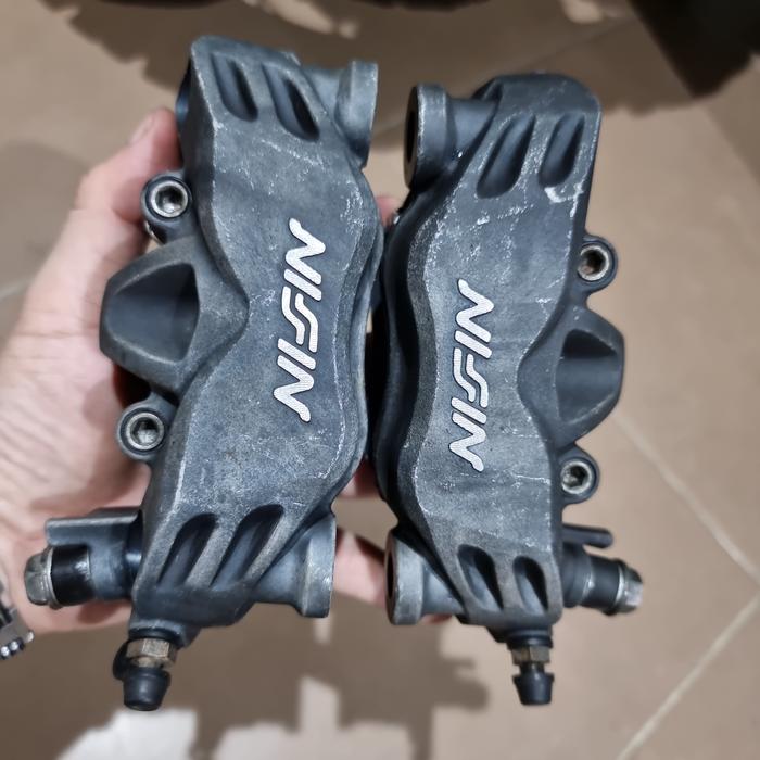 Jual Kaliper depan kiri kanan NISSIN Kawasaki ZX 6 ZX 14 radial