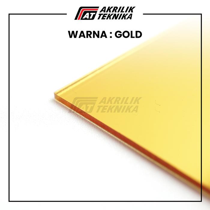 Gambar Lembaran Acrylic Mirror / Akrilik A2 2mm Grosir Berkualitas - GOLD dari Akrilik Teknika Official undefined Tokopedia
