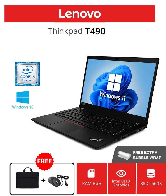 Laptop Touchscreen Lenovo Thinkpad T490 Core I5 Gen RAM 24GB/1TB SSD  T490 i5 8, 8GB/256SSD