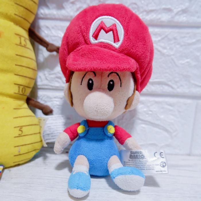All Star Baby Mario Plush Jual Boneka Sanei Super Mario ALL STAR