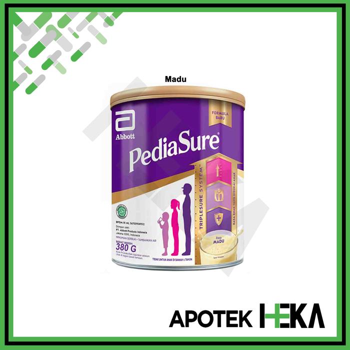 Gambar Pediasure Kaleng 400 g - Susu Pertumbuhan Anak - Madu dari Apotek Heka Bekasi undefined Tokopedia