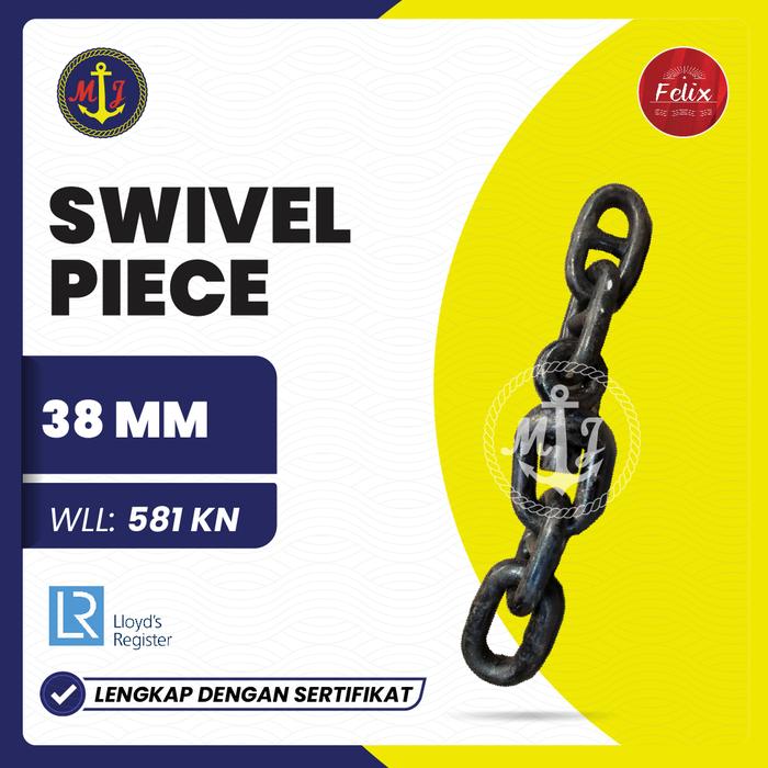 Gambar SWIVEL PIECE 38 MM // KILI KILI RANTAI JANGKAR dari MJMARINE undefined Tokopedia