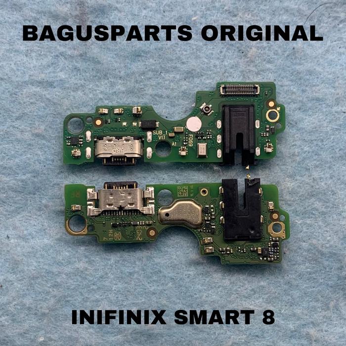 Gambar KONEKTOR CHARGER PAPAN MIC PLUG IN SUB BOARD INFINIX SMART 8 X6525  / HOT 40i X6528B ORIGINAL COPOTAN - Smart 8 dari BAGUSPARTS ORI undefined Tokopedia