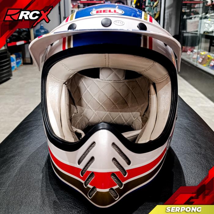 Bell Moto-3 RSD Malibu blue white red | Indo4ward