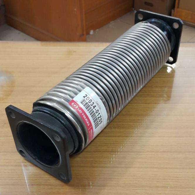 Gambar Pipa Knalpot Tube Exhaust Flex Fleksibel Flexible Nissan Diesel OEM 20034-01Z09 20034 01Z09 Spare Part Sparepart Mobil Dump Truk Suku Cadang dari Usaha Diesel Mandiri undefined Tokopedia