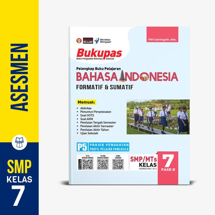 Gambar Yrama Widya - Bukupas Bahasa Indonesia untuk Siswa SMP/MTs Kelas 7-9 (Buku Latihan Soal Kurikulum Merdeka) - 7 dari Yrama Widya undefined Tokopedia