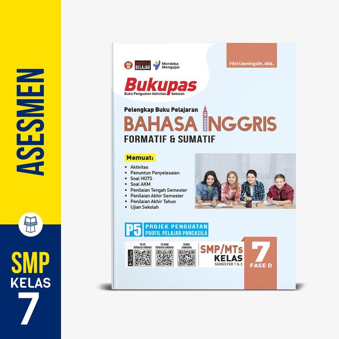 Gambar Yrama Widya - Bukupas Bahasa Inggris untuk Siswa SMP/MTs Kelas 7-9 (Buku Latihan Soal Kurikulum Merdeka) - 7 dari Yrama Widya undefined Tokopedia