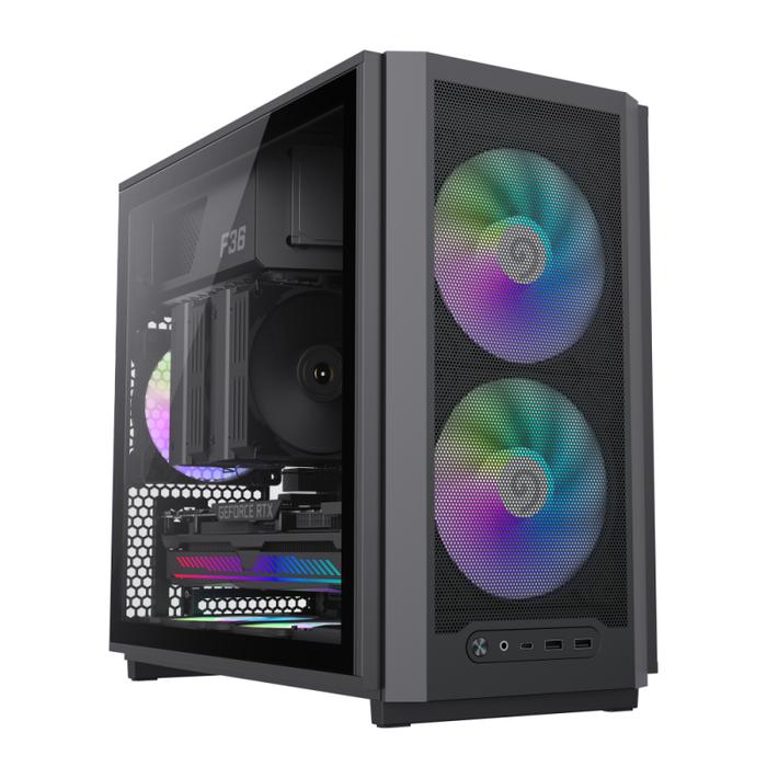 Gambar Casing Gamemax F36 MATX PC Case - Black dari Mitra Ecomm undefined Tokopedia