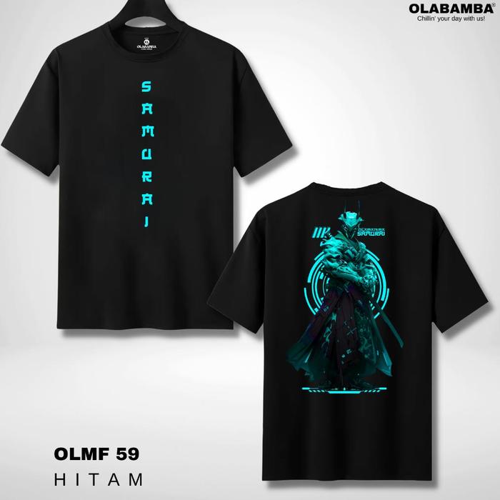 Gambar Kaos Pria Wanita Baju Distro Cyberpunk Samurai Futuristic 2.0 Baju Atasan Pria Wanita Distro Warna Hitam Putih Ukuran S, M, L, XL, XXL, XXXL Murah Olabamba - OLMF 59 HITAM, S dari MITRA OPTIMA STORE undefined Tokopedia
