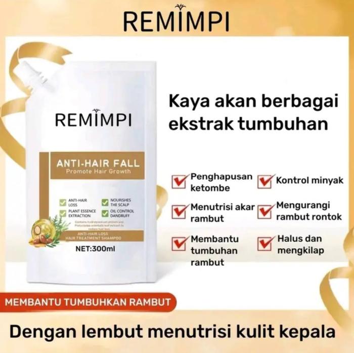 Gambar Remimpi Anti Hair Fall Hair Treatment Shampoo Oil Control Anti dandruf - Remimpi dari Solusiku.Store undefined Tokopedia