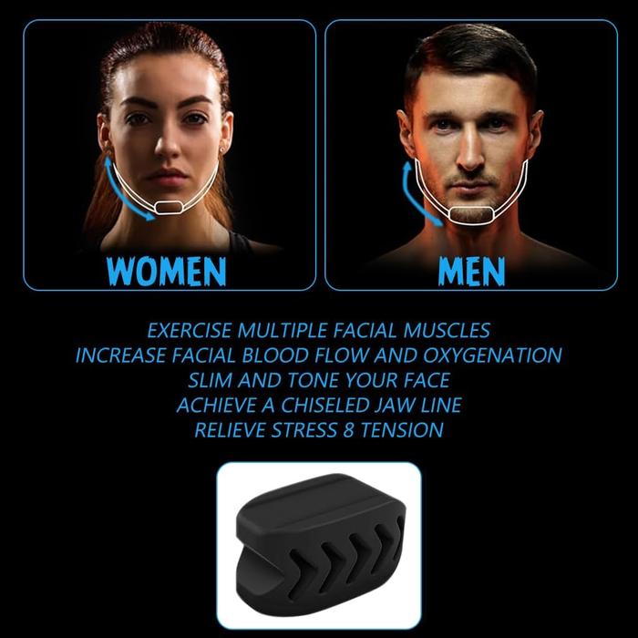 Gambar Jawline Exerciser | Alat Latihan Mewing Penirus Rahang & Pipi Tembem I Alat Pelangsing Wajah TH2810 - TIPE 3 dari tokohomia2810 undefined Tokopedia