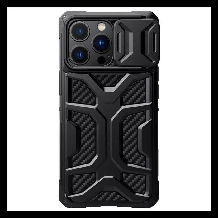 Gambar IPhone 13 / Pro / Max / Mini Nillkin Adventurer Original Hard Case Cover Casing Bumper Silicone - HITAM., IPH 13 6.1 dari Original Shop Nillkin Kota Administrasi Jakarta Pusat Tokopedia