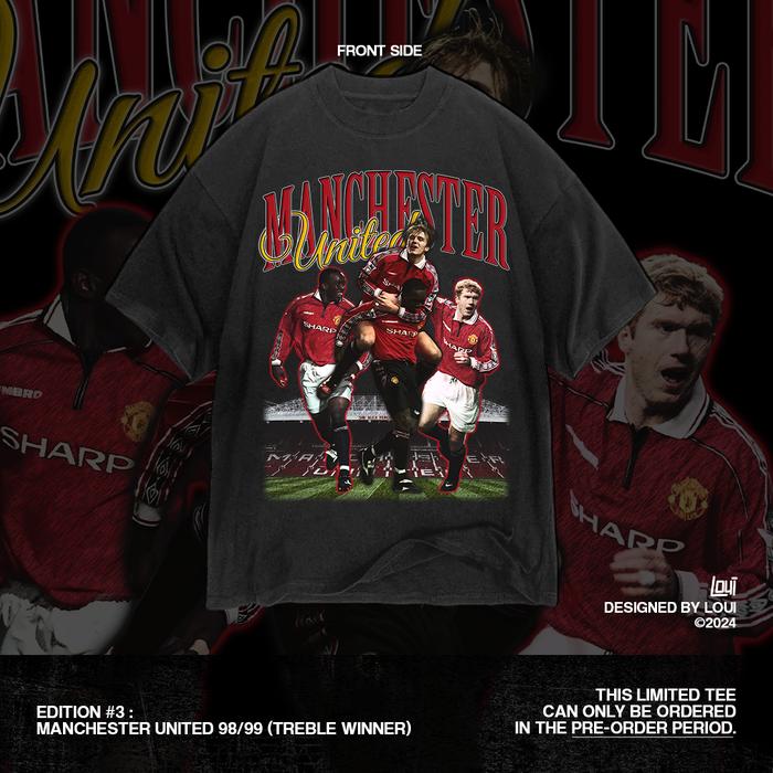 Gambar EDITION #3 : Manchester United 98/99 (Treble Winner) Tee | Loui. - L dari Loui Official undefined Tokopedia