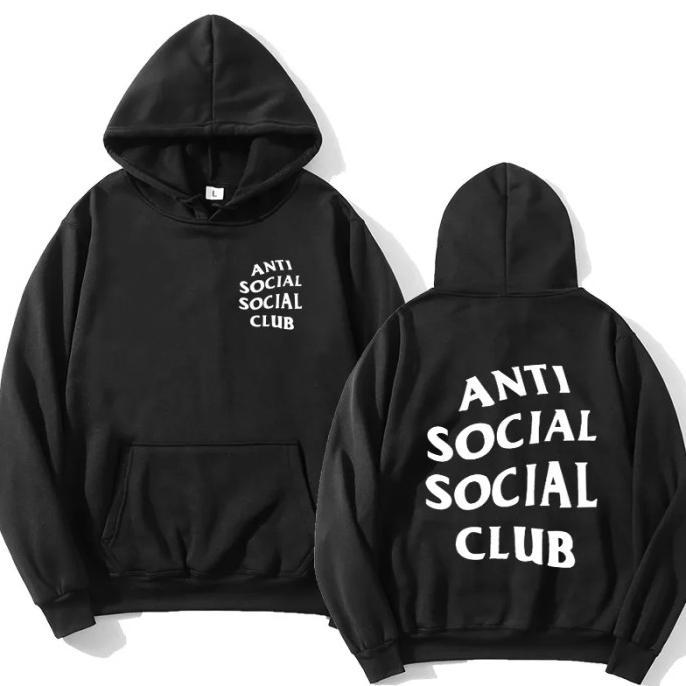 Gambar Sweater Hoodie Jumper Pria Wanita Anti Social Social Club - Mocca, M dari TokoSiN-10shoop undefined Tokopedia
