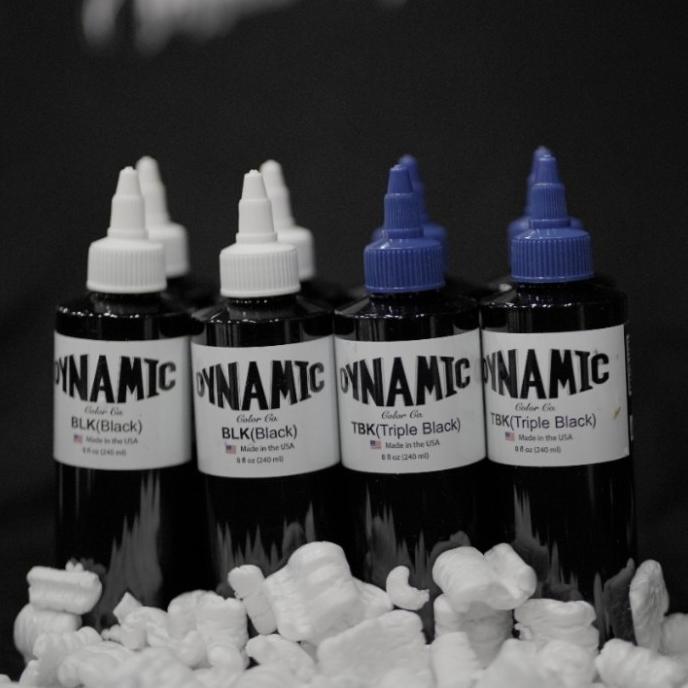 Gambar Stock Ready Ink Tattoo Dynamic Original Usa Tbk & Black 240Ml / 8 Fl Oz Terlaris - Black, 8 fl oz / 240ml dari pororotjoTatto undefined Tokopedia