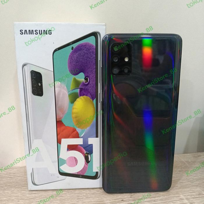 Handphone Samsung Galaxy A51 Ram 6128gb Cek Deskripsi Minus