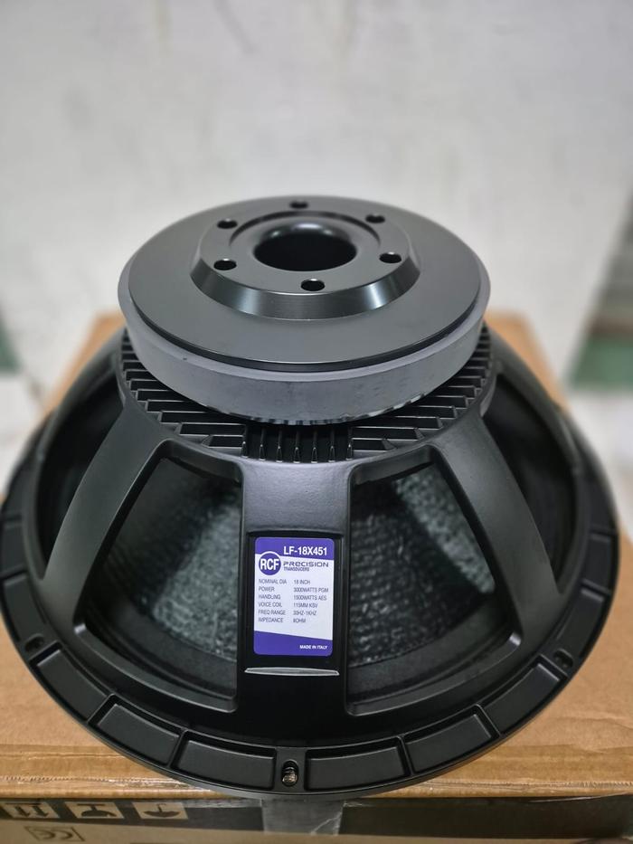 Jual Speaker Komponen RCF LF-18X451 Grade A 18in Subwoofer Spool