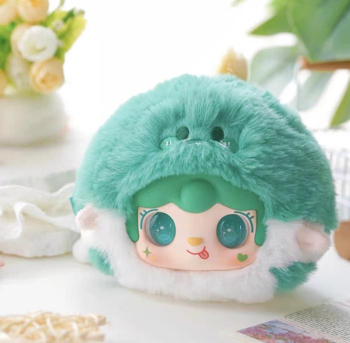 Gambar Yooki First Generation Series Plush Blind Box Keychain - REBEL DINO dari TOYADDICT undefined Tokopedia