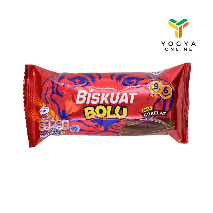 Gambar Biskuat Bolu Rasa Coklat 16G dari Yogya Online undefined Tokopedia
