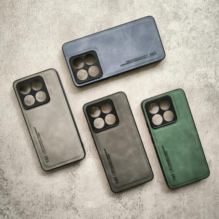 Gambar Case Xiaomi 14T / 14T Pro 5G Leather Magnetic Suede Casing Tekstur Kulit Domba Halus Hybrid Camera Protect Mi - 14T, Hitam dari ArmiTech undefined Tokopedia