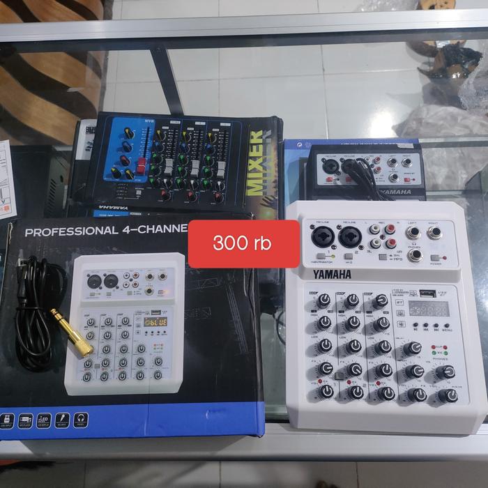 Gambar mixer 4 channel murah bluetooth - Hitam dari toko gitar gema musik Blitar undefined 5 Tokopedia