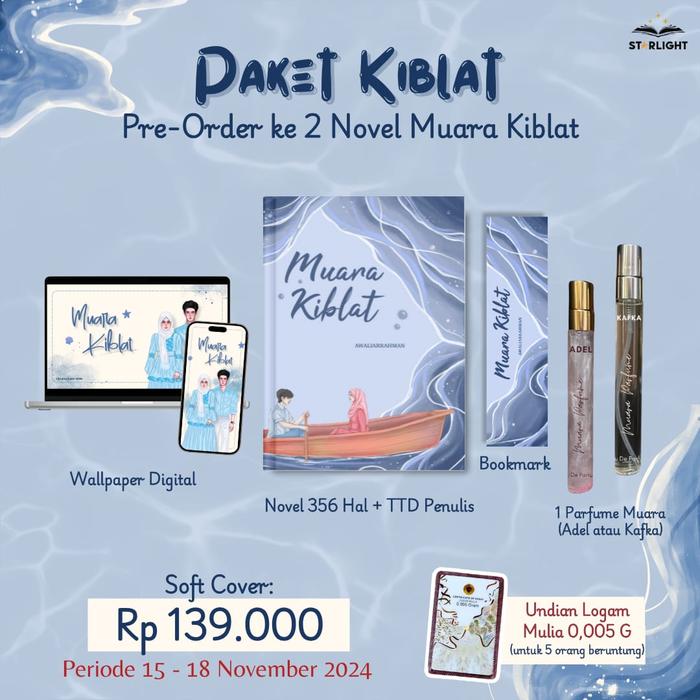 Gambar Buku Muara Kiblat (spin off Kiblat Cinta) - Awaliarrahman - Starlight - Bumifiksi - PAKET KIBLAT dari Bumi Fiksi Makassar undefined Tokopedia