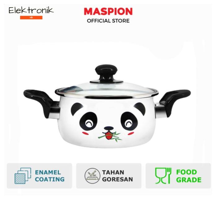 Gambar Panci Hello Panda 22 Cm Tutup Kaca dari Elektronik VB undefined Tokopedia