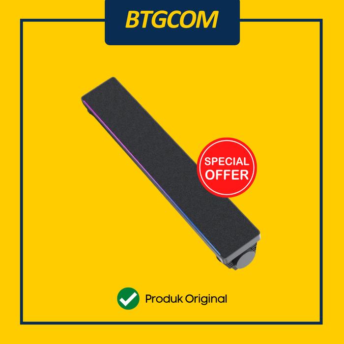 Gambar SPEAKER ROBOT RB680 SOUNDBAR HI-FI 10W DUAL CHANNEL STEREO SPEAKER WITH JACK 3.5MM AUX/TF CARD/WIRELESS BLUETOOTH INPUT BLACK dari btgcom undefined Tokopedia