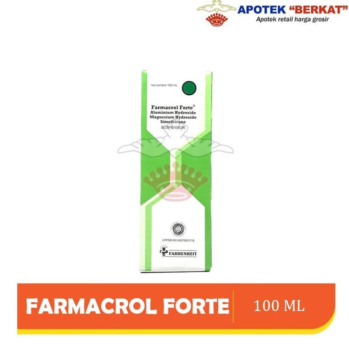 Gambar TERLARIS!!! FARMACROL FORTE SYRUP 100/200ml - OBAT MAAG - 100 ML dari GENERASI SEHAT undefined Tokopedia