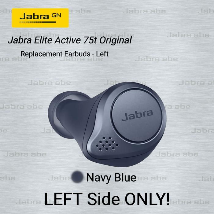 Gambar Jabra Elite Active 75t Original Replacement Earbuds left - Navy Blue dari Jabra Abe undefined Tokopedia