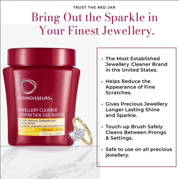 Gambar Cairan Pembersih Perhiasan Jewelry Cleaner CONNOISSEURS for GOLD Emas - 1 Botol 236ml dari Cahaya Senja Store_NEW undefined Tokopedia