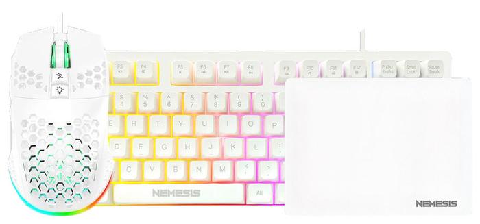 Jual NYK Nemesis Centa KC80 Keyboard Mouse Gaming Combo 3in1 Bundle TKL ...
