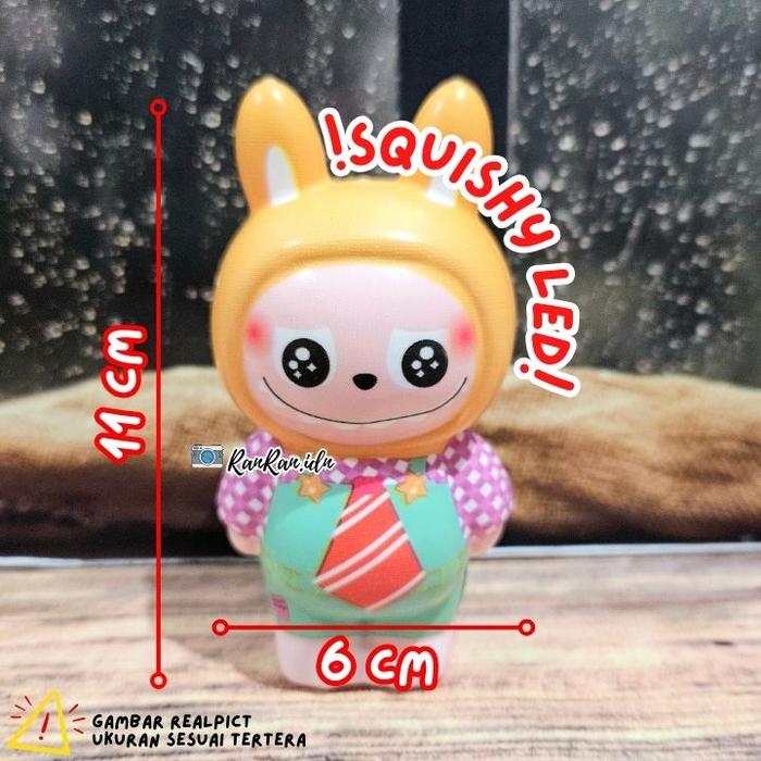 Gambar Squishy Labubu Lucu/Squishy Labubu Kostum/ Labubu Cosplay - Ds Red Cyan LED dari ranranidn undefined Tokopedia