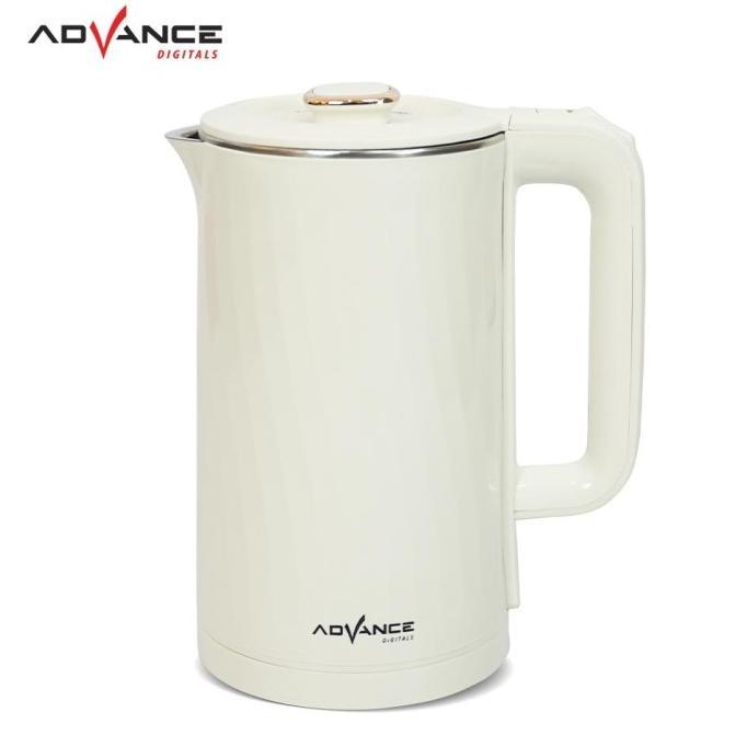 Gambar Teko Listrik Kapasitas 2 Liter Stainless Steel Daya 500 Watt Electrik Kettel AK-187 -NaturePedia - Hitam dari Nature Pedia undefined Tokopedia