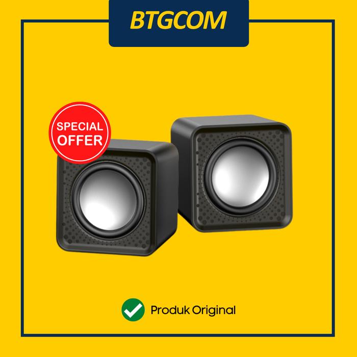 Gambar SPEAKER ROBOT RS260 MULTIMEDIA USB UNTUK DESKTOP PC KOMPUTER/LAPTOP DENGAN KABEL JACK 3.5MM - Hitam dari btgcom undefined Tokopedia