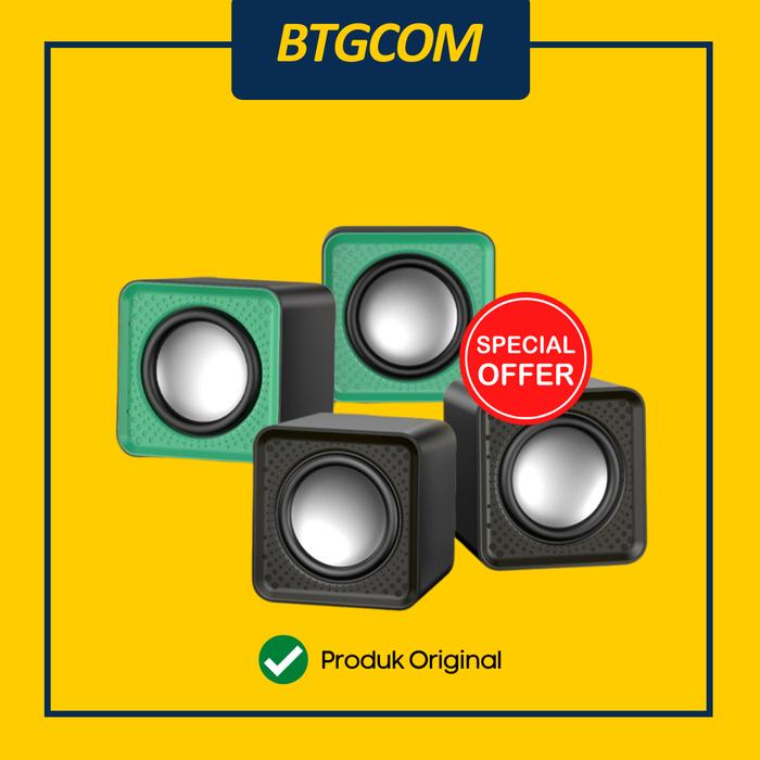 Gambar SPEAKER ROBOT RS260 MULTIMEDIA USB UNTUK DESKTOP PC KOMPUTER/LAPTOP DENGAN KABEL JACK 3.5MM dari btgcom undefined Tokopedia