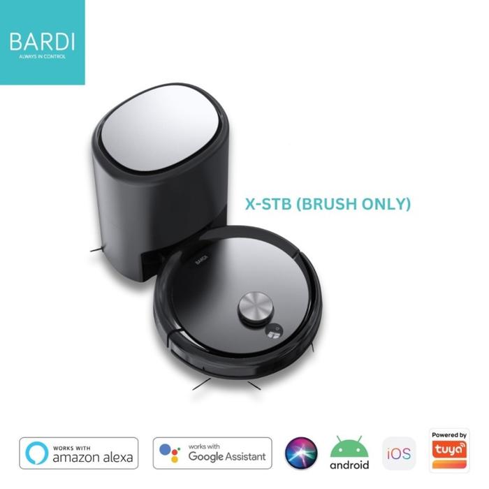 Gambar BARDI Smart Vacuum Robot with Station 2 in 1 Brush dan Mop | Penyedot Debu | Vakum Cleaner - Brush Only dari BARDI Smarthome ID undefined Tokopedia