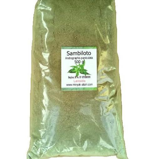 Gambar Bubuk Sambiloto 500 g Simplisia Serbuk Sambiroto Andrographis paniculata Powder dari Media.COM undefined Tokopedia