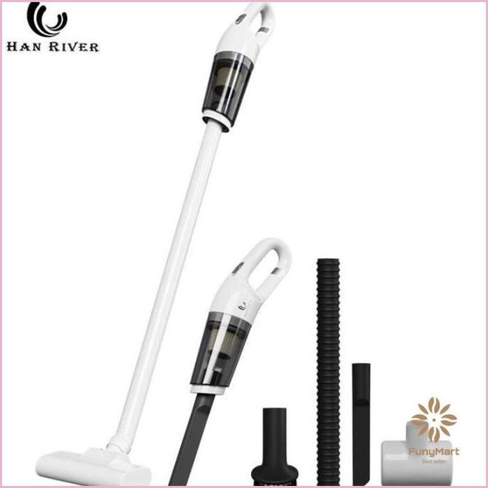 Gambar HAN RIVER vacuum cleaner penyedot debu 5 in 1 Vacum Cleaner Portable Penghapusan tungau -FuniMart - 5 in 1 putih dari FuniMart undefined Tokopedia