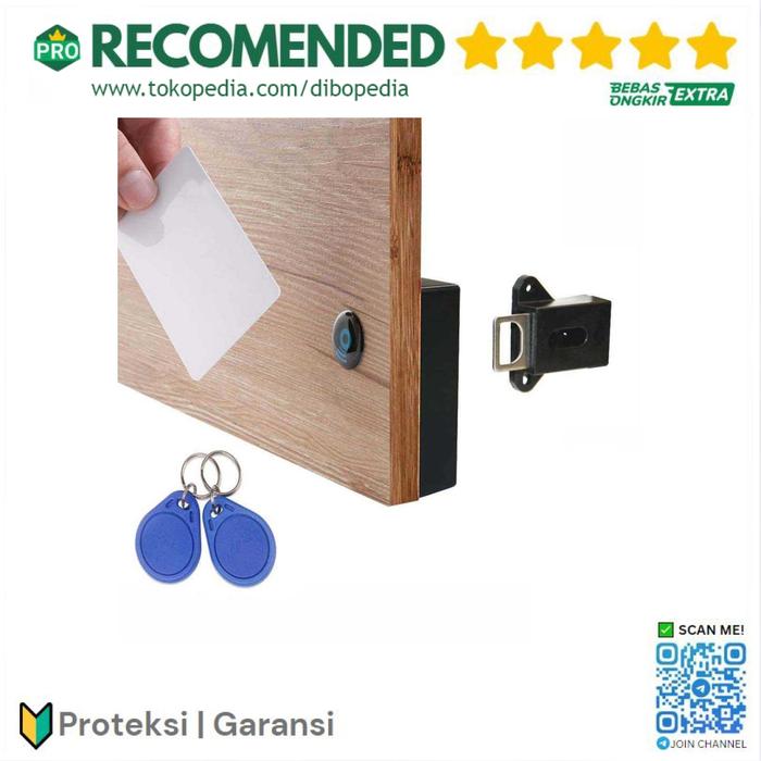 Gambar Golden Security Kunci Lemari Sensor RFID Keyless Cabinet - Multi Warna - Hitam dari DIBOPEDIA undefined Tokopedia